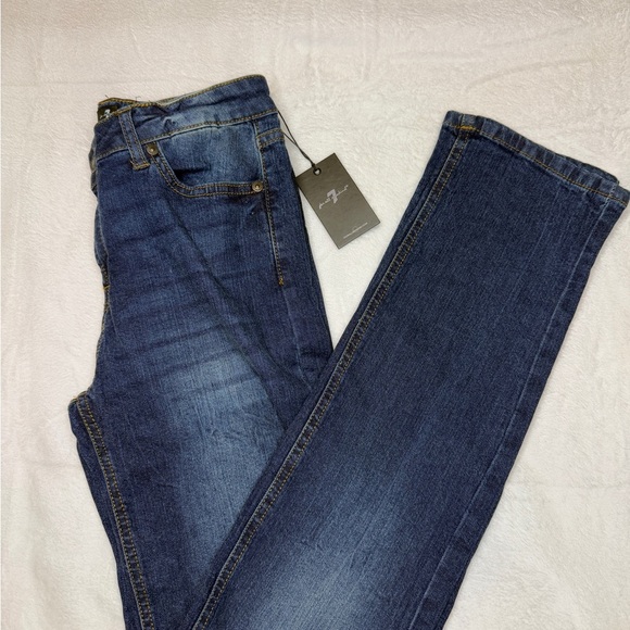 7 for all Mankind size 25 Blue Jeans - Picture 1 of 5